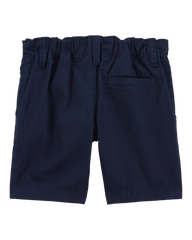 Baby Boy Stretch Chino Shorts - Navy