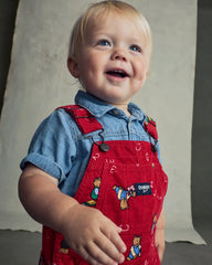 Baby Boy Denim Button-Down Shirt - Blue