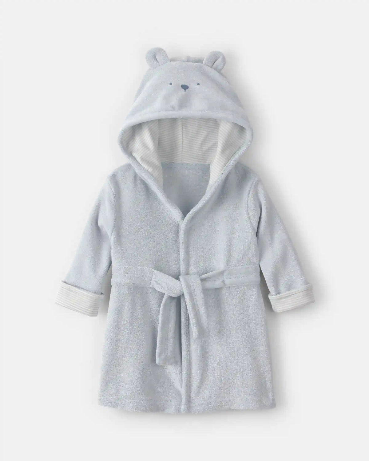 Baby Bear Terry Robe - Blue