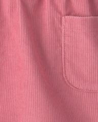 Baby Girl 3-Piece Floral Corduroy Long-Sleeve Dress Set - Pink/Cream