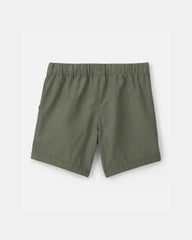 Toddler Boy Canvas Shorts - Green