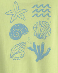 Girls 'Be Your-Shelff' Graphic Tee - Green