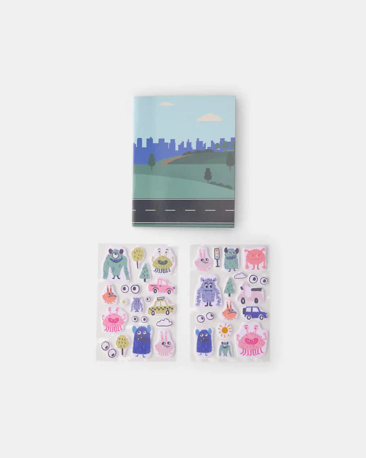 Baby Monster Sticker Book