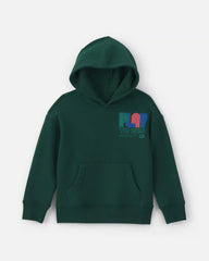 Boys 'Play To Win' Fleece Hoodie - Green