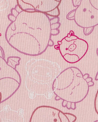 Girls Squishmallow Long-Sleeve Dress - Pink