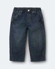 Toddler Barrel Jean in Medium Wash - Blue