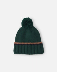 Boys Pom Beanie - Green