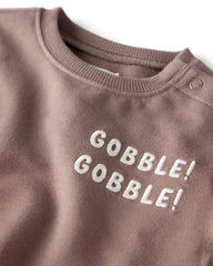 Baby Organic Cotton 'Gobble Gobble' French Terry Bubble