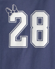 Girls Disney© Minnie Mouse Long-Sleeve Top - Navy