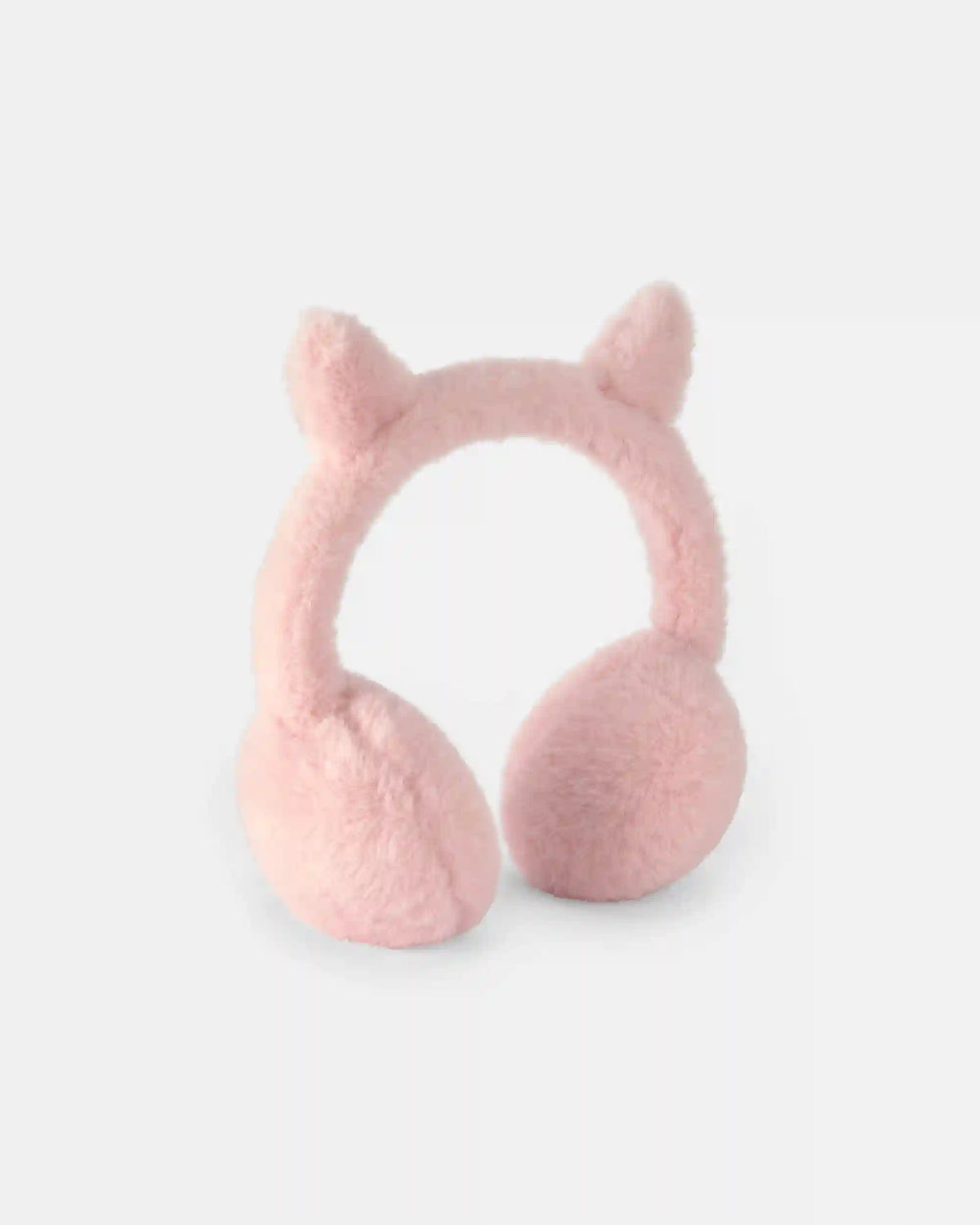 Toddler Girl Cat Earmuffs - Pink