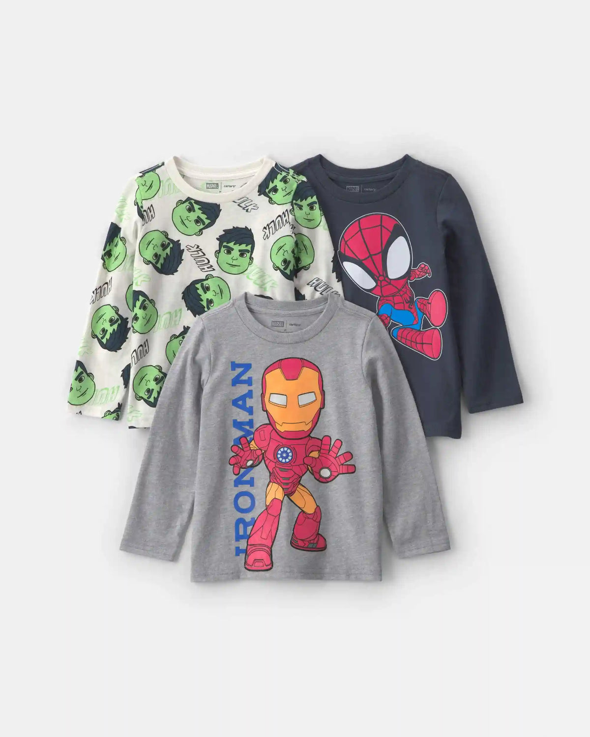 Toddler Boy 3-Pack ©Marvel Long-Sleeve Multipack Tops