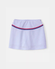 Girls Umbro France Active Skort - Blue/Red/White