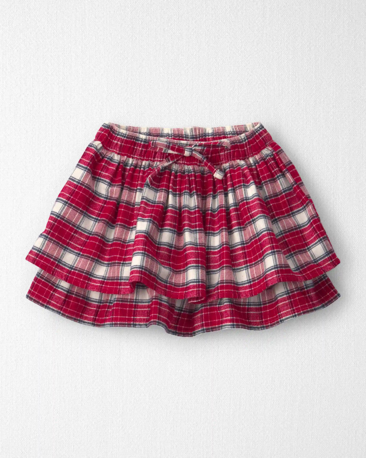 Toddler Girl Organic Cotton Flannel Skirt