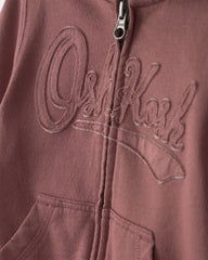 Toddler OshKosh Logo Zip-Up Hoodie - Brown