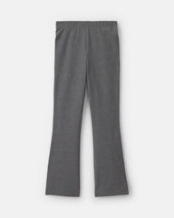 Girls Pull-On Stretch Flare Leggings - Grey