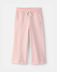 Toddler Girl French Terry Drawstring Pants - Pink