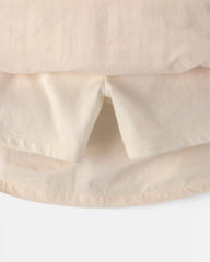 Girls Colorblock Skort - Ivory/Pink