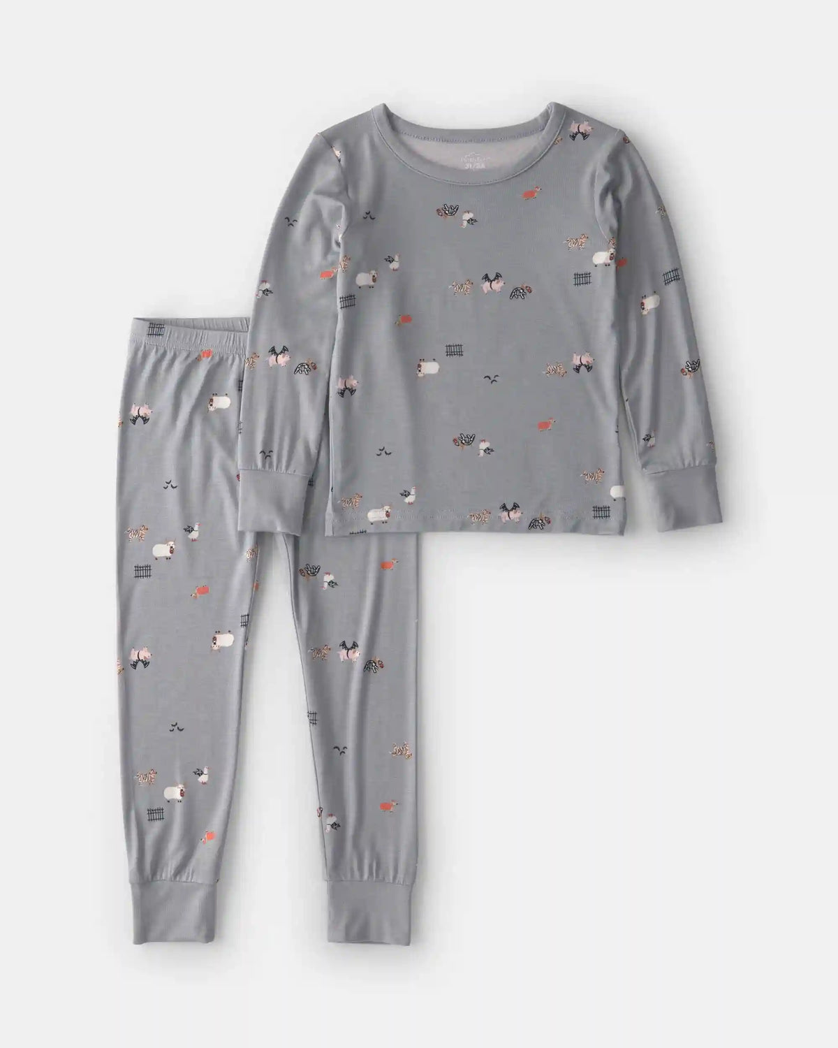 Toddler 2-Piece Halloween PurelySoft™ Snug Fit Pajama Set - Grey