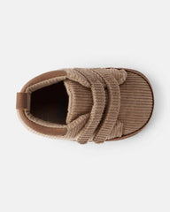 Baby Boy Corduroy High-Top Casual Sneakers - Brown
