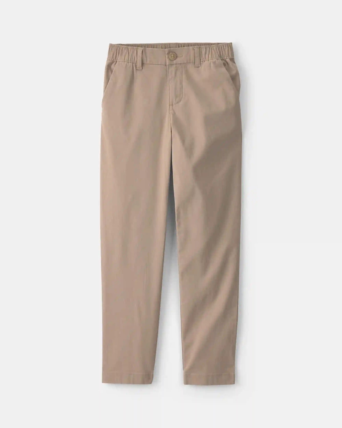 Girls Uniform Skinny Pants - Khaki