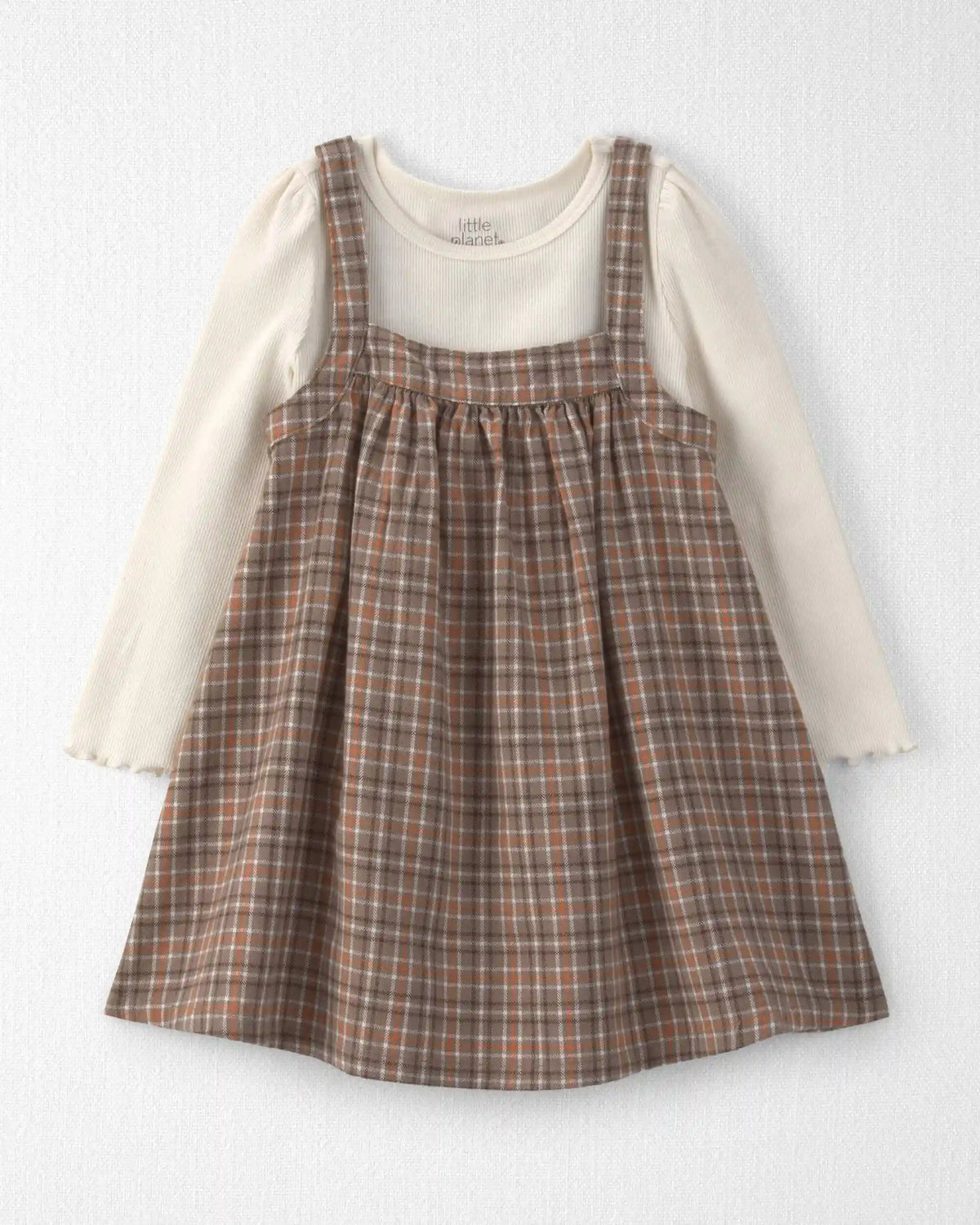 Toddler Girl 2-Piece Organic Cotton Jumper Set