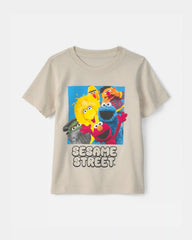 Toddler Sesame Street™ Graphic Tee - Cream