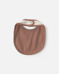 Baby 'Baby's First Thanksgiving' 100% Cotton Bib - Cream