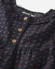 Baby Girl Organic Cotton Prairie Bubble