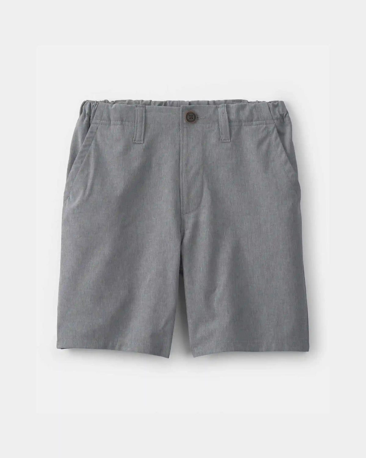 Boys Uniform Active Pull-On Shorts - Grey