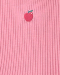 Girls 2-Pack Apple Night Gowns - Pink