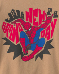 Toddler Boy ©Marvel Spider-Man Graphic Tee - Tan