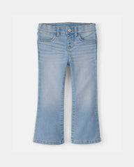 Toddler Girl Denim Flare Jeans - Light Blue