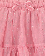 Toddler Girl Polka Dot Skort - Pink