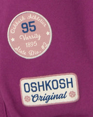 Girls French Terry Joggers - Purple