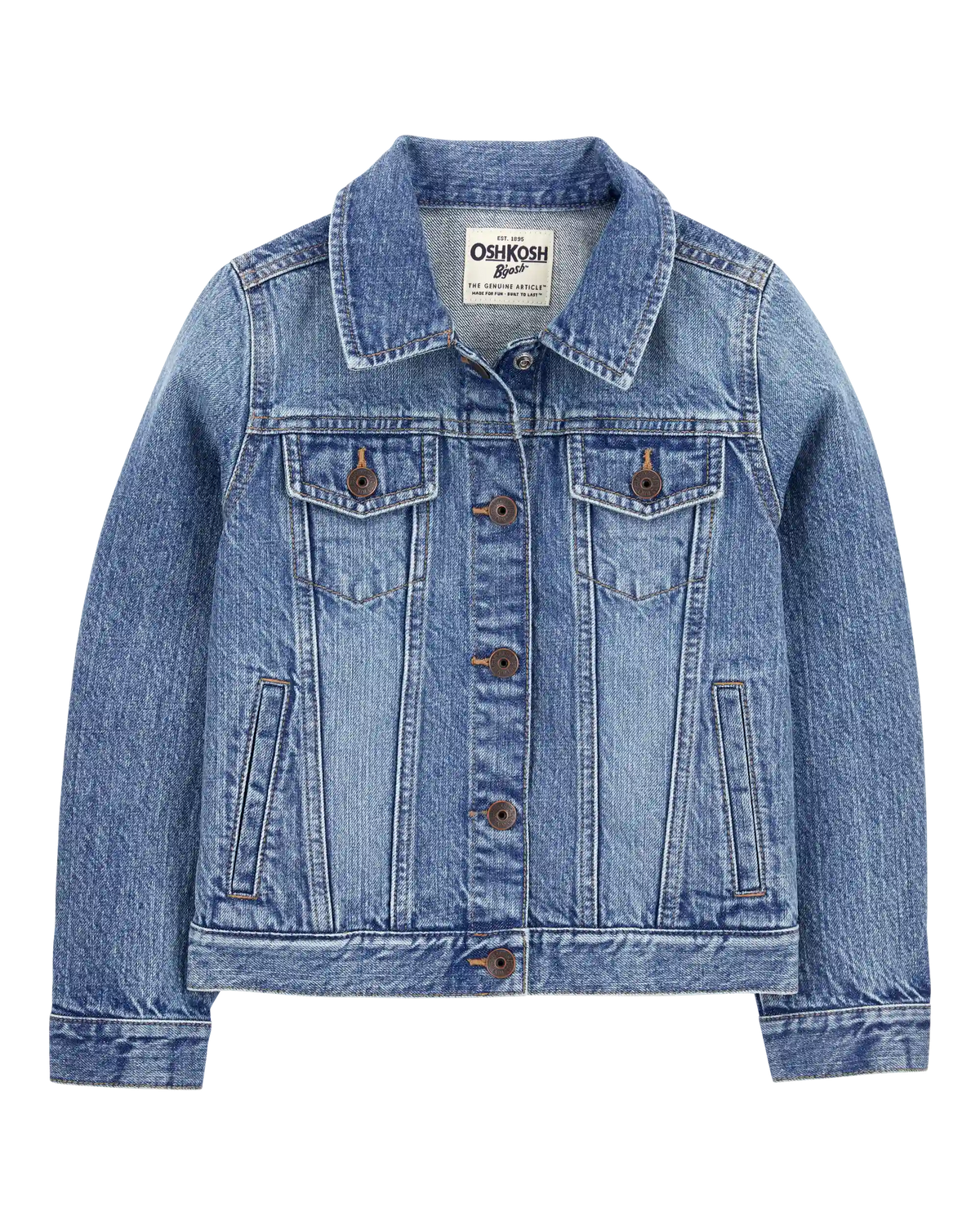 Kid Denim Jacket - Medium Wash