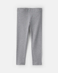 Toddler Girl Pull-On Stretch Leggings - Grey