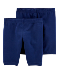 Girls 2-Pack Bike Shorts