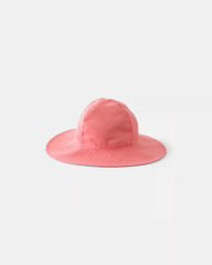 Toddler Girl Reversible Swim Hat - Coral/Blue