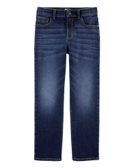 Kid Slim Classic Fit True Blue Wash Jeans