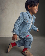 Toddler Hickory Denim Jacket - Light Wash