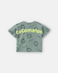 Baby Boy 2-Piece CoComelon Short-Sleeve Top & Short Set - Green
