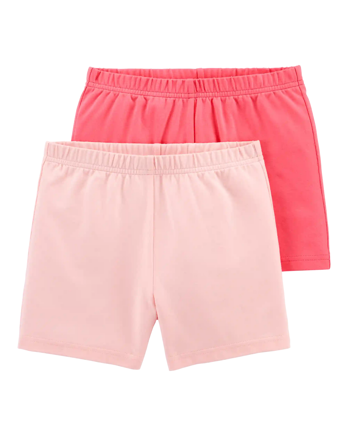 Girls 2-Pack Cartwheel Shorts - Pink