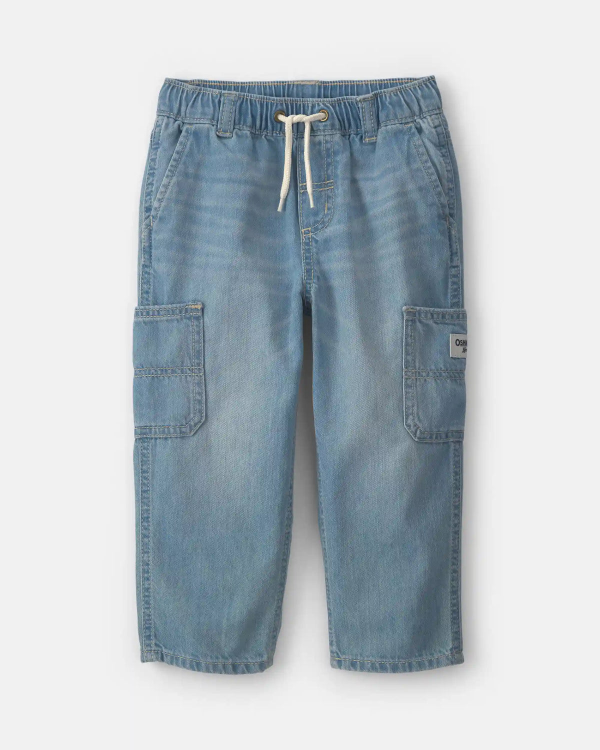 Toddler Boy Wide-Leg Carpenter Jeans - Medium Wash
