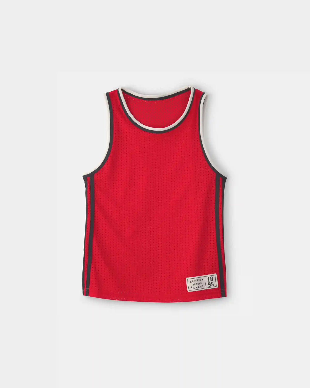 Boys Active Mesh Tank - Red