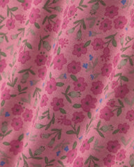 Toddler Girl 2-Piece Floral PurelySoft™ Snug Fit Pajama Set - Pink